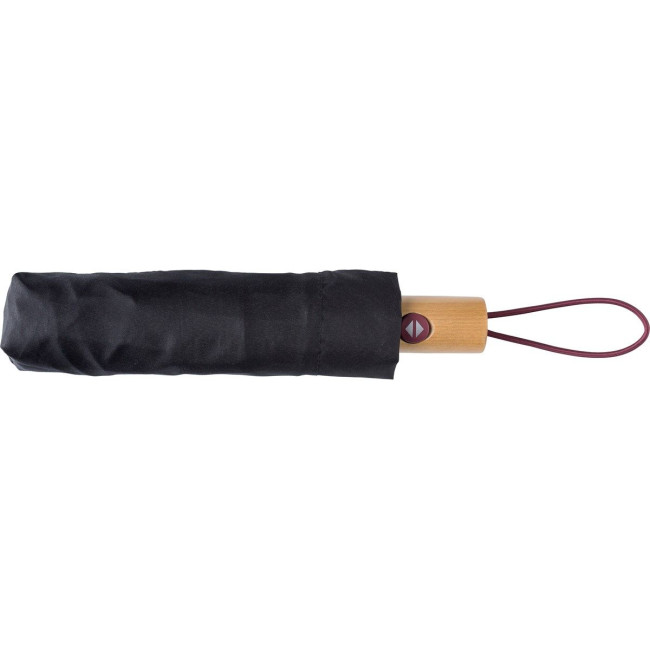 Promotional Foldable Pongee umbrella - Image 5