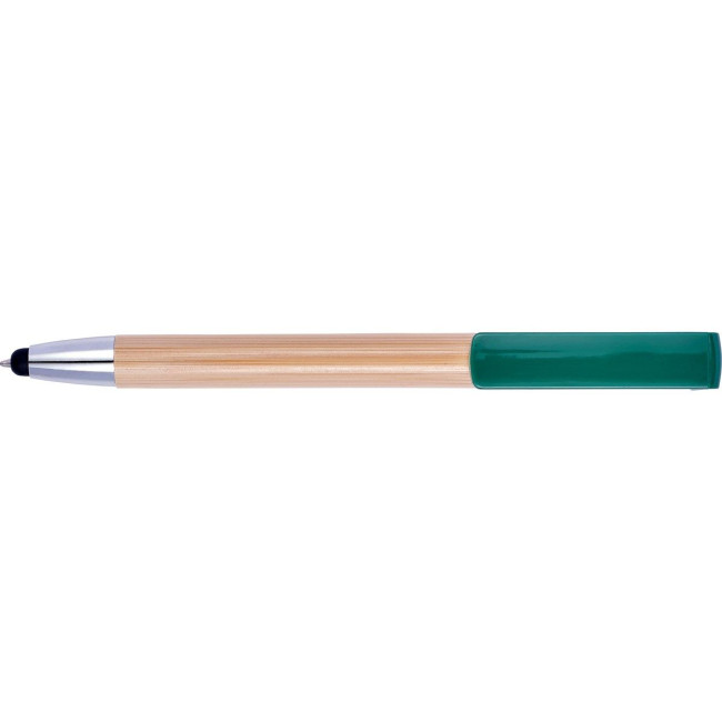 Promotional Bamboo ballpen and stylus - Image 3