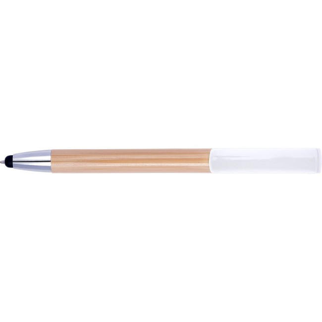 Promotional Bamboo ballpen and stylus - Image 5