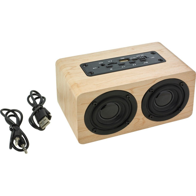 Promotional Wooden speaker - Image 1