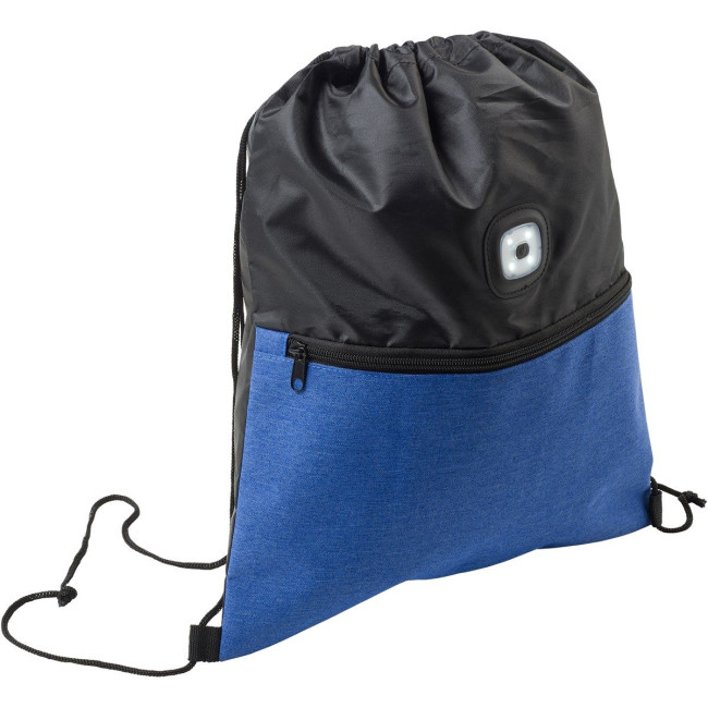 Promotional Drawstring Backpack with COB light - Image 7