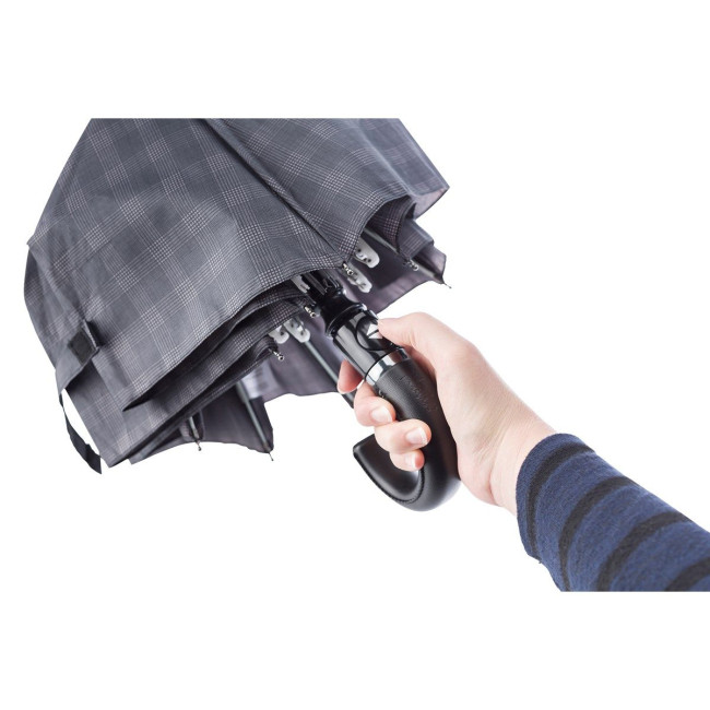 Promotional Foldable Pongee umbrella - Image 5