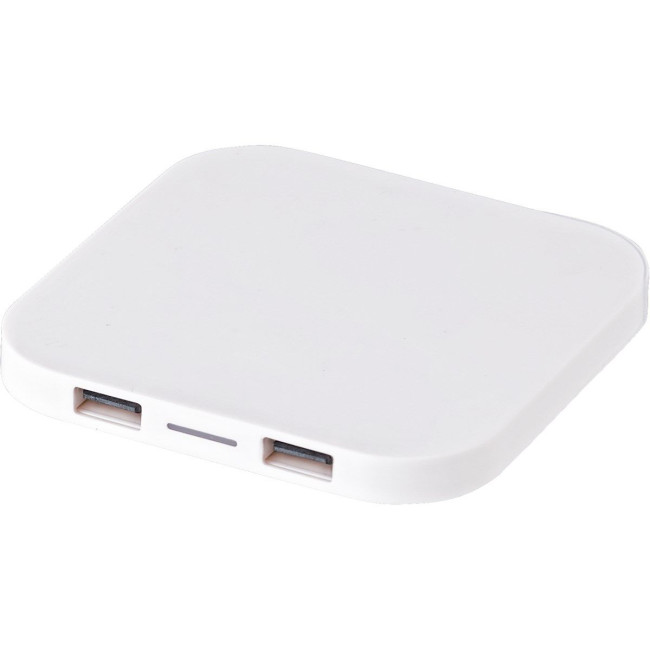 Promotional Wireless charger with USB ports - Image 1