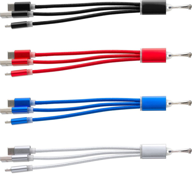 Promotional Aluminium cable set - Image 1