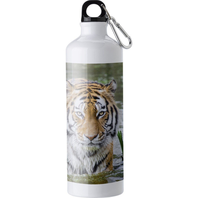 Promotional Aluminium single walled water bottle 750ml - Image 5