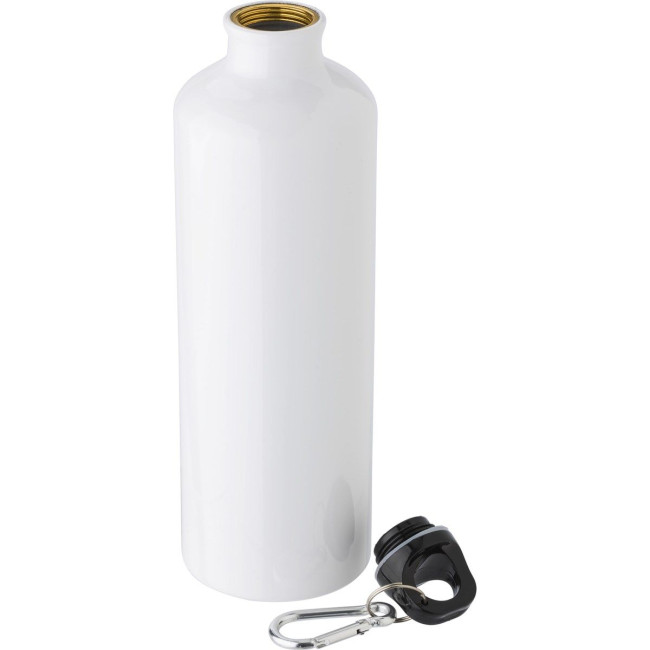 Promotional Aluminium single walled water bottle 750ml - Image 3