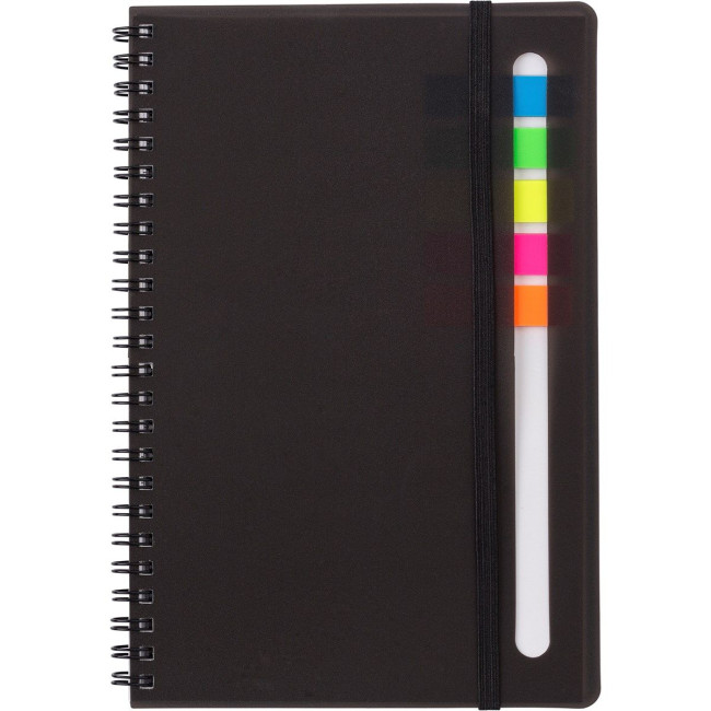 Promotional Notebook with sticky notes - Image 2