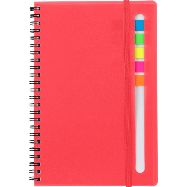 Promotional Notebook with sticky notes - Image 5