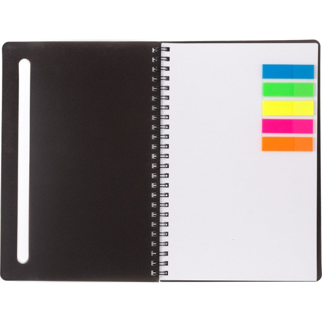 Promotional Notebook with sticky notes - Image 6