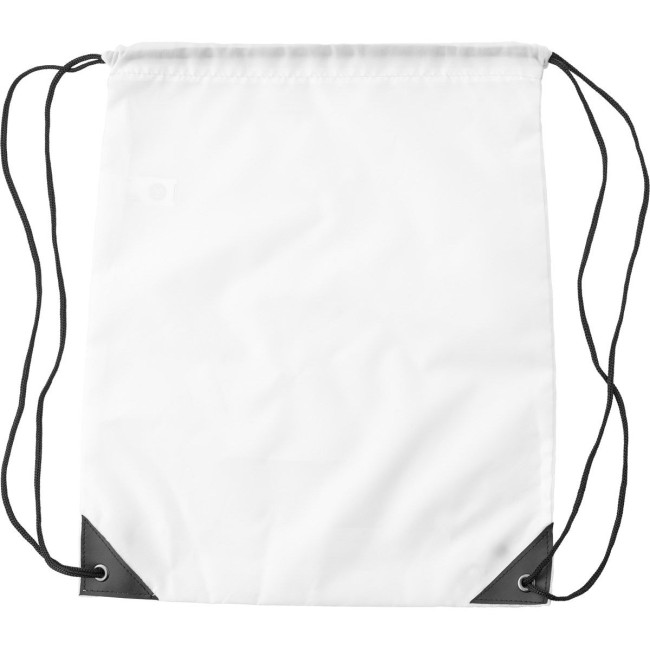 Promotional rPET Drawstring Backpack - Image 5