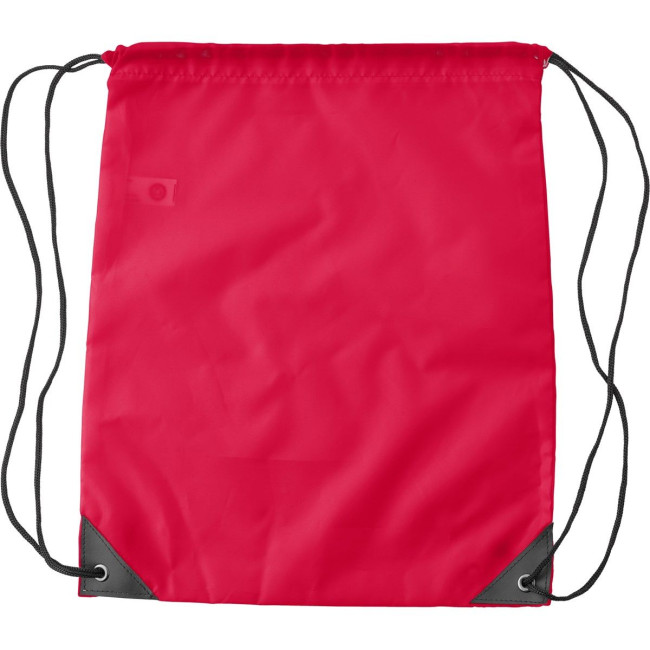 Promotional rPET Drawstring Backpack - Image 3