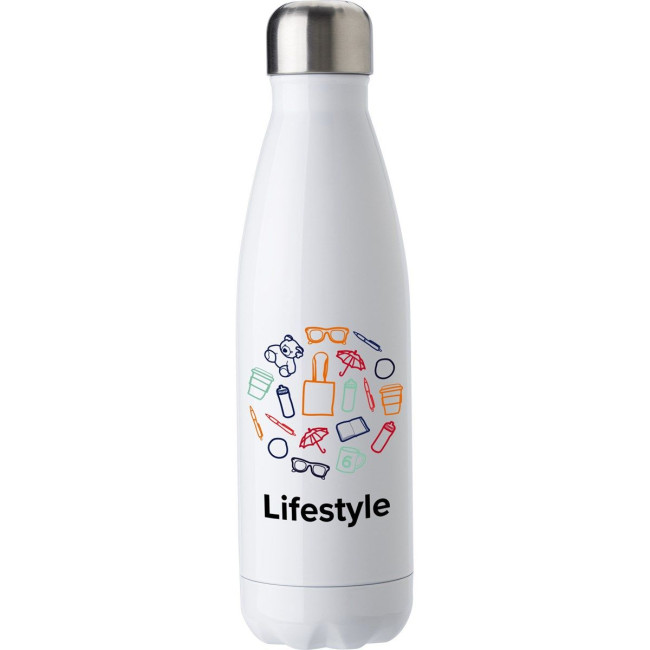 Promotional Stainless steel double walled bottle 500ml - Image 4