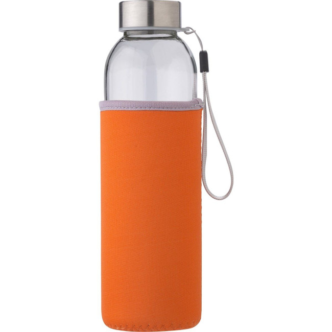 Promotional Glass bottle with sleeve 500ml - Image 6