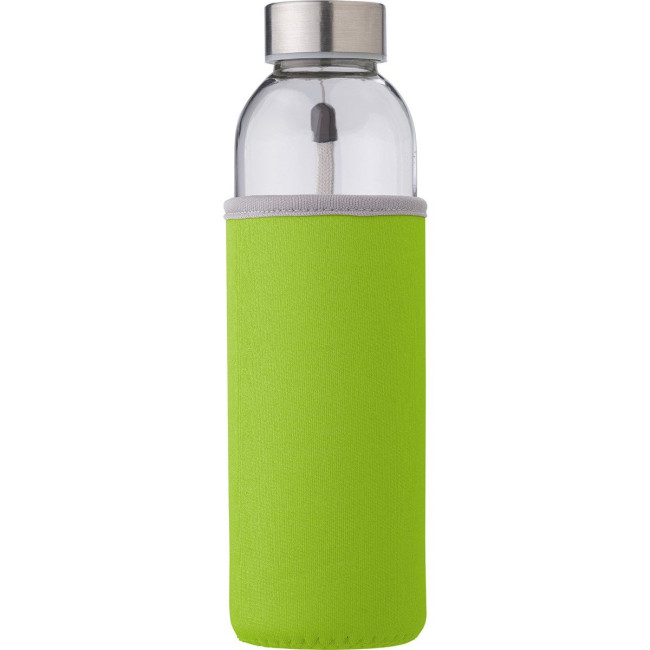 Promotional Glass bottle with sleeve 500ml - Image 1