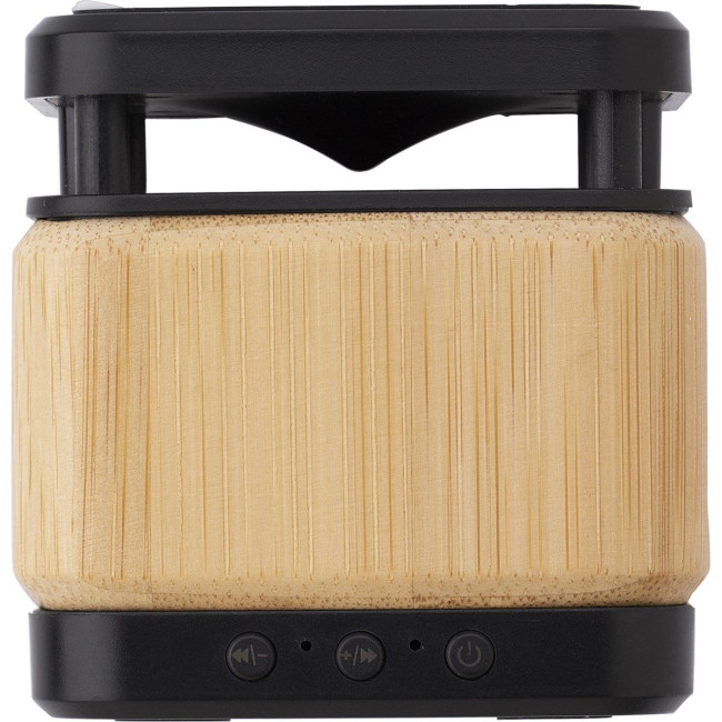 Promotional Bamboo wireless speaker - Image 2