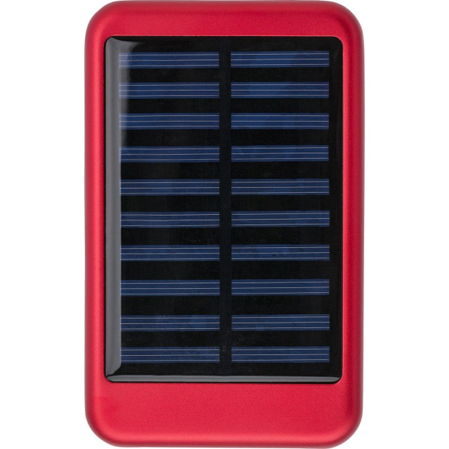 Promotional Aluminium solar power bank - Image 3