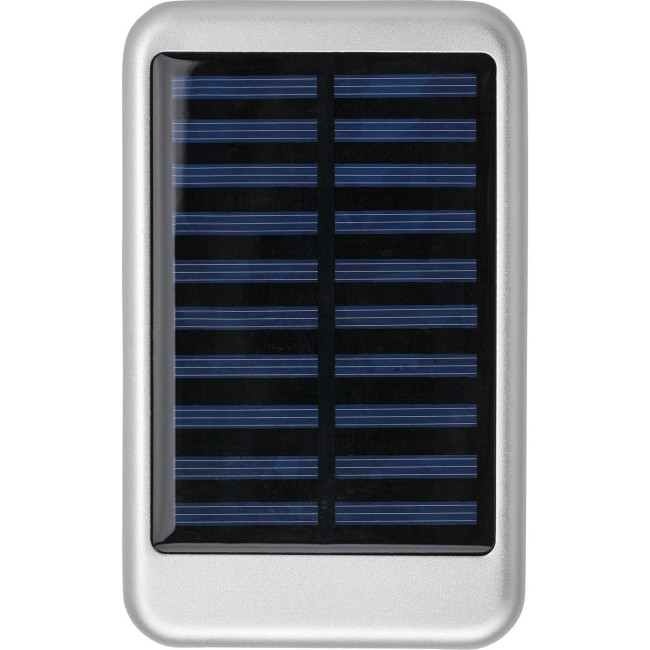 Promotional Aluminium solar power bank - Image 4