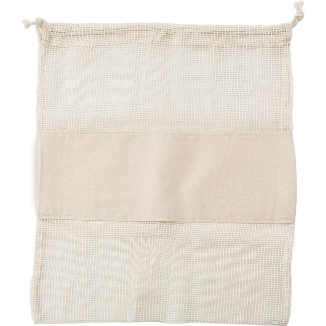 Promotional Natural cotton mesh bags - Image 3