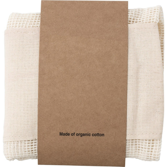 Promotional Natural cotton mesh bags - Image 8