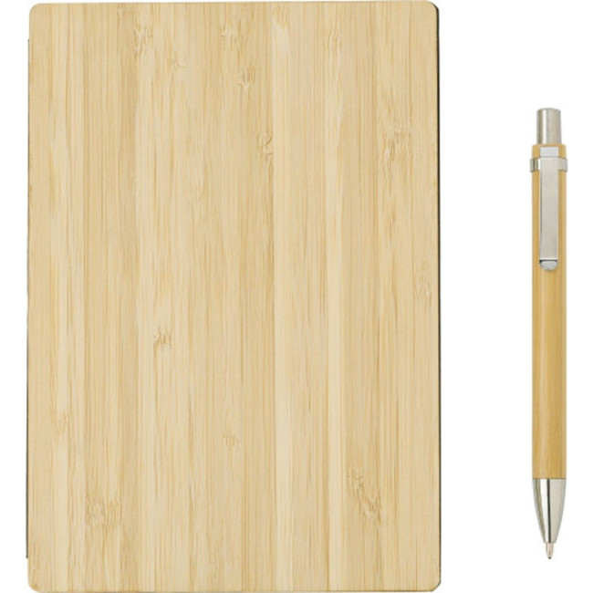 Promotional Bamboo covered notebook - Image 4