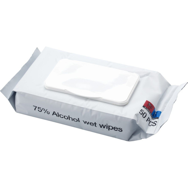 Promotional Wet tissues 75% alcohol - Image 4