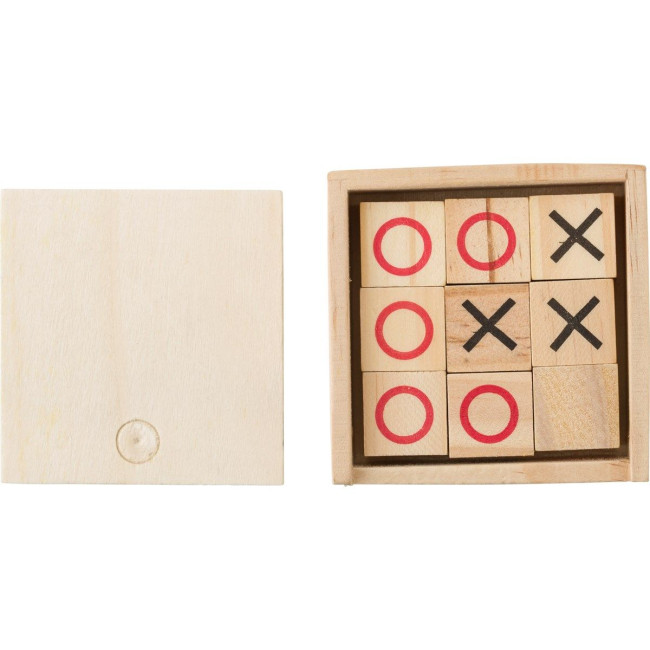 Promotional Wooden Tic Tac Toe game - Image 5