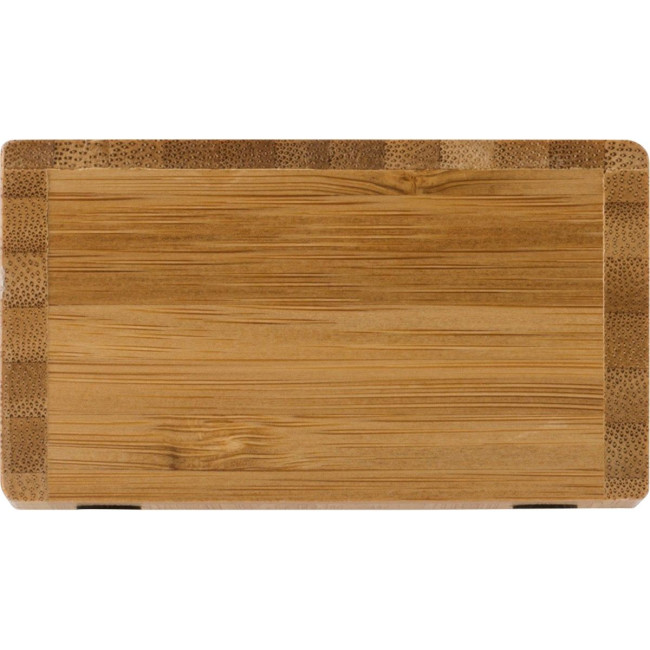 Promotional Bamboo wireless charger and clock - Image 4