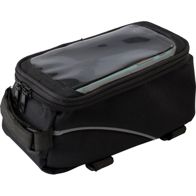 Promotional Polyester bicycle handle bar bag - Image 4