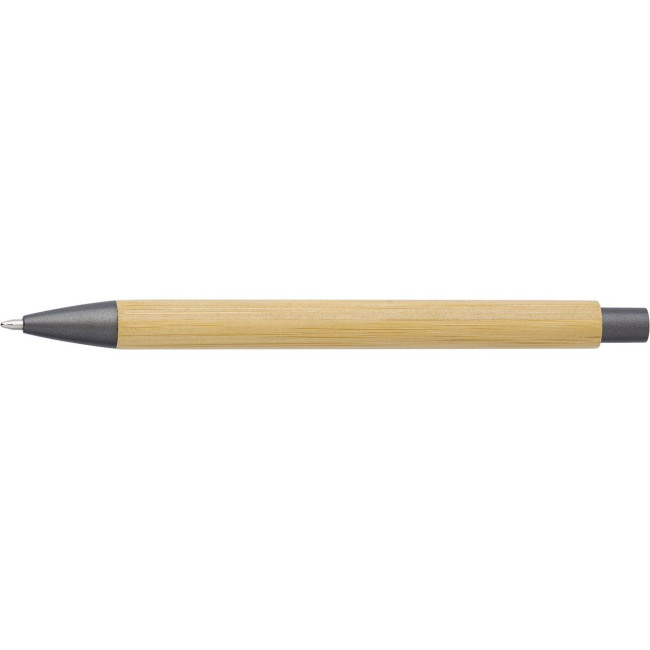 Promotional Bamboo & plastic ballpen - Image 1