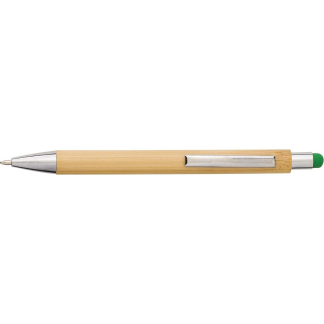 Promotional The Lex Bamboo & Plastic Ballpen - Image 4