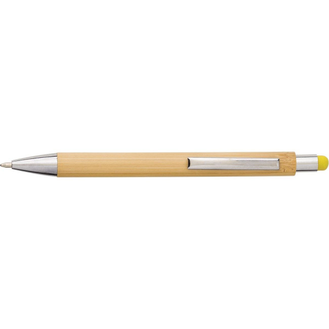 Promotional The Lex Bamboo & Plastic Ballpen - Image 7