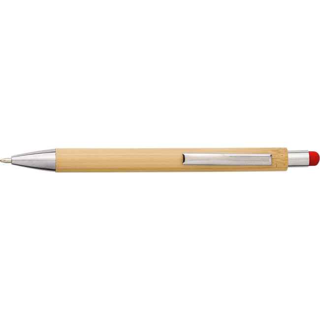 Promotional The Lex Bamboo & Plastic Ballpen - Image 8