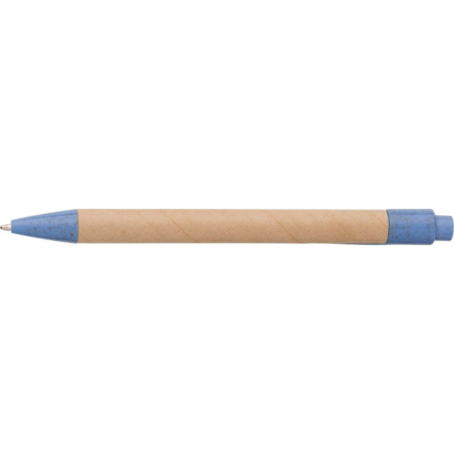 Promotional Cardboard & wheat straw ballpen - Image 3