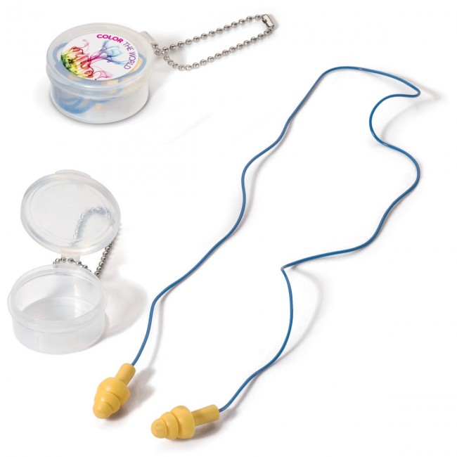 Promotional Ear plugs with cord - Image 1