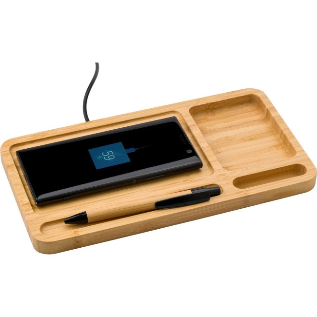 Promotional Bamboo desk organiser - Image 1