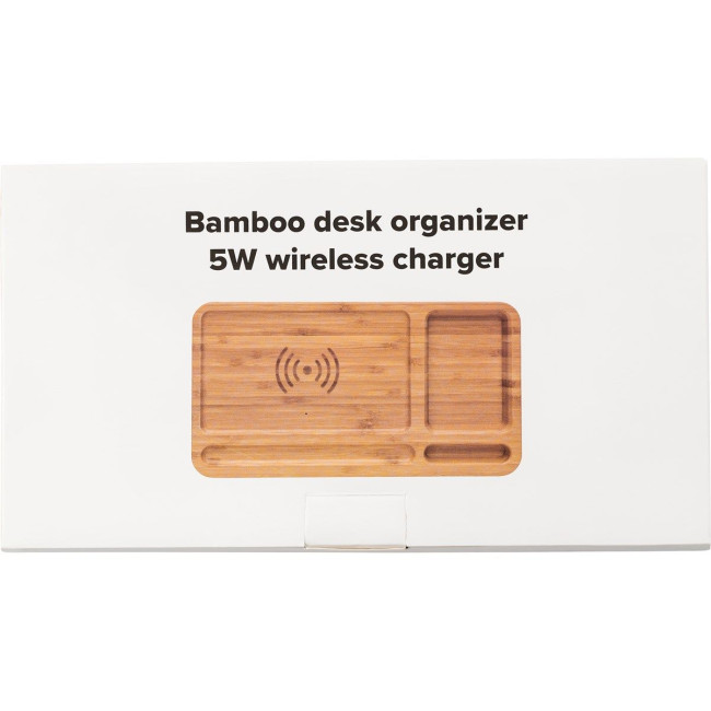 Promotional Bamboo desk organiser - Image 5