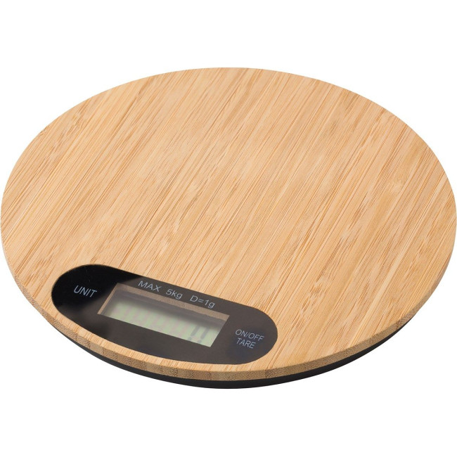 Promotional Bamboo kitchen scale - Image 1