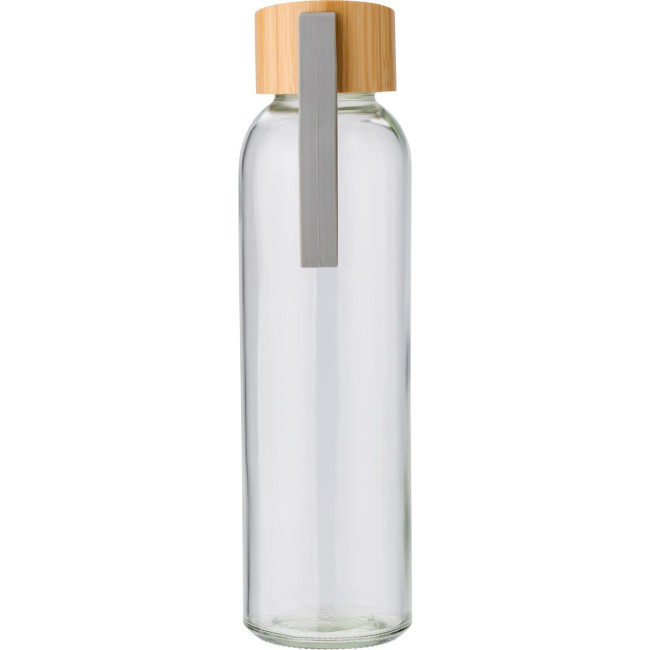 Promotional Glass drinking bottle 600ml - Image 1