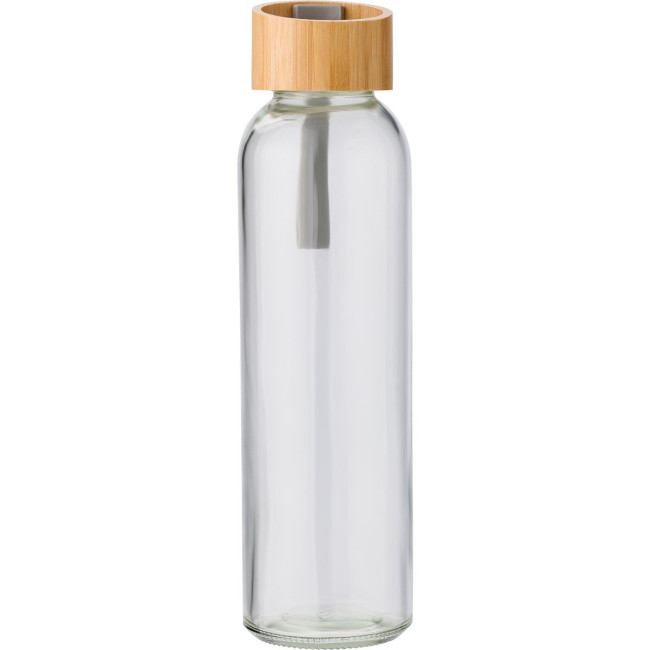 Promotional Glass drinking bottle 600ml - Image 2