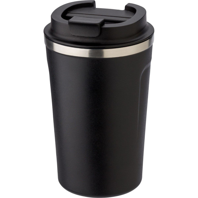 Promotional Stainless steel double walled mug 380ml - Image 1