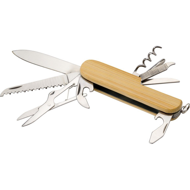 Promotional Bamboo pocket knife