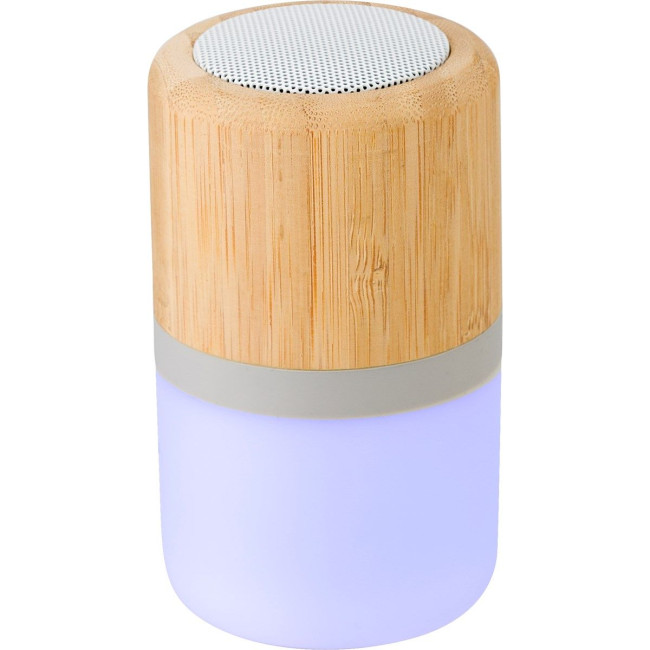 Promotional Plastic and bamboo wireless speaker - Image 5