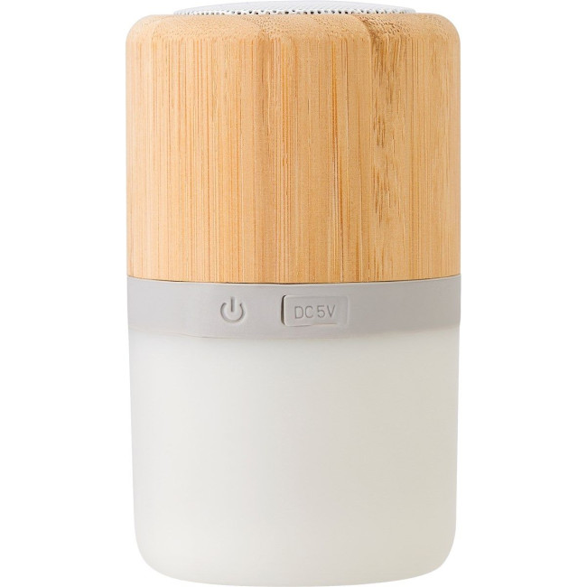 Promotional Plastic and bamboo wireless speaker - Image 6