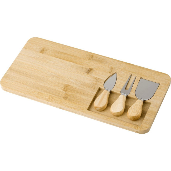 Promotional Bamboo cheese board - Image 1