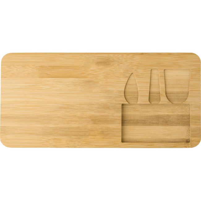 Promotional Bamboo cheese board - Image 5