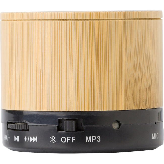 Promotional Bamboo wireless speaker - Image 4