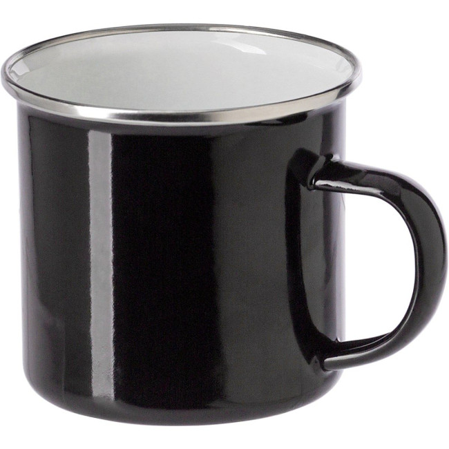 Promotional Enamel drinking mug 350ml - Image 6