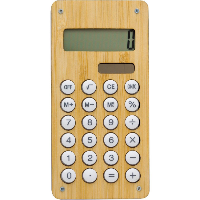 Promotional Bamboo calculator - Image 3