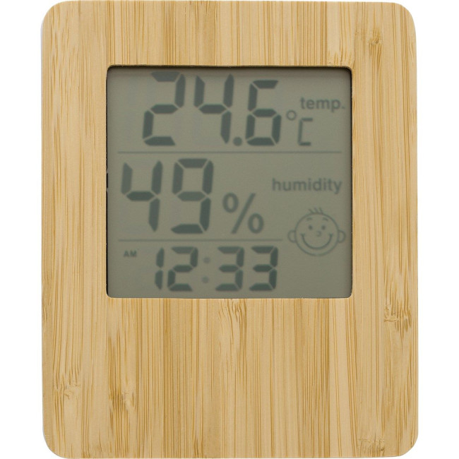 Promotional Bamboo weather station - Image 3