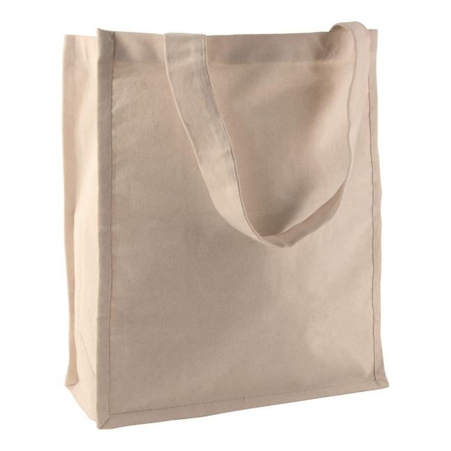 Promotional Cotton shopper natural colour - Image 1